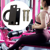 Maxbell Battle Rope Anchor Heavy Duty for Exercise Resistance Band Straps Three Side 18HoleDia