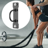 Maxbell Battle Rope Anchor Heavy Duty for Exercise Resistance Band Straps SingleSide 18HoleDia