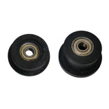 Maxbell Seat Sliding Wheel with Single 608 Bearing for Exercise Bikes Easily Install 46x25mm