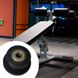 Maxbell Seat Sliding Wheel with Single 608 Bearing for Exercise Bikes Easily Install 46x25mm