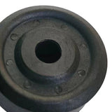 Maxbell 10Pcs Nylon Mobility Wheels Replacement for Fitness Equipment Easily Install 42x22mm