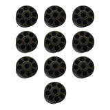 Maxbell 10Pcs Nylon Mobility Wheels Replacement for Fitness Equipment Easily Install 38x32mm