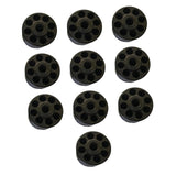 Maxbell 10Pcs Nylon Mobility Wheels Replacement for Fitness Equipment Easily Install 38x32mm