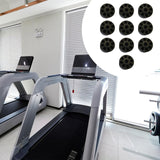 Maxbell 10Pcs Nylon Mobility Wheels Replacement for Fitness Equipment Easily Install 38x32mm
