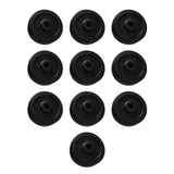 Maxbell 10 Pieces Nylon Mobility Wheels Kit Replacement for Ellipticals Multipurpose 53x21mm