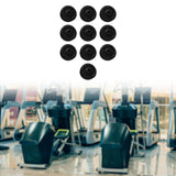 Maxbell 10 Pieces Nylon Mobility Wheels Kit Replacement for Ellipticals Multipurpose 53x21mm