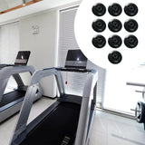 Maxbell 10 Pieces Nylon Mobility Wheels Kit Replacement for Ellipticals Multipurpose 62x23mm