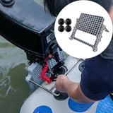 Maxbell Boat Motor Mount Inflatable Boat Accessory for Rubber Dinghies Paddle Boards