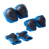 Maxbell Knee and Elbow Pads Wrist Guards for Skateboarding Skiing Outdoor Activities Blue