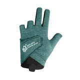 Maxbell 3 Fingers Billiard Glove Anti Slip Snooker Glove for Playing Training Sports Green M