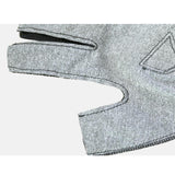 Maxbell 3 Fingers Billiard Glove Anti Slip Snooker Glove for Playing Training Sports Grey L