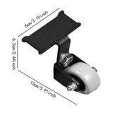 Maxbell Squat Rack Move Wheel Wear Resistant Premium Portable Carbon Steel Accessory
