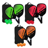 Maxbell Pickleball Paddle Set Training Pickleball Racket for Power Control Beginners Orange