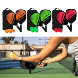 Maxbell Pickleball Paddle Set Training Pickleball Racket for Power Control Beginners Orange