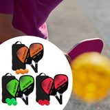 Maxbell Pickleball Paddle Set Training Pickleball Racket for Power Control Beginners Orange