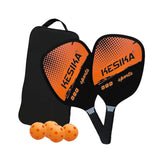Maxbell Pickleball Paddle Set Training Pickleball Racket for Power Control Beginners Orange