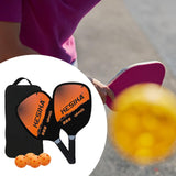 Maxbell Pickleball Paddle Set Training Pickleball Racket for Power Control Beginners Orange