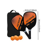 Maxbell Pickleball Paddle Set Training Pickleball Racket for Power Control Beginners Orange
