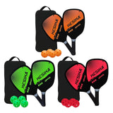 Maxbell Pickleball Paddle Set Training Pickleball Racket for Power Control Beginners Orange