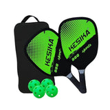 Maxbell Pickleball Paddle Set Training Pickleball Racket for Power Control Beginners Green