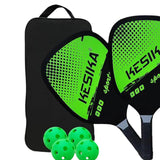 Maxbell Pickleball Paddle Set Training Pickleball Racket for Power Control Beginners Green