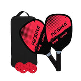 Maxbell Pickleball Paddle Set Training Pickleball Racket for Power Control Beginners Red