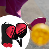Maxbell Pickleball Paddle Set Training Pickleball Racket for Power Control Beginners Red