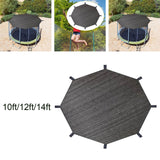 Maxbell Trampoline Sunshade Cover Only Summer Backyard for Children for 8 Poles 10 ft