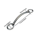 Maxbell Stainless Steel Pony Snaffle for Outdoor Sports Equestrian Sports Farmhouse