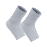Maxbell Ankle Compression Socks Sweat Absorbing Breathable for Men/Women Ankle Brace XL Gray