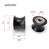 Maxbell Elliptical Roller Wheel Supplies Fitness Equipment for Home Gym Indoor Women