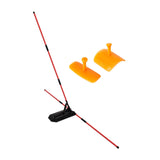 Maxbell Golf Alignment Stick Holder Gift Practice Rod for Indoor Golfing Course Yard