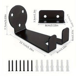 Maxbell Wooden Bike Rack Garage Iron Hanging Bicycle Stand Bicycle Wall Mount Hanger