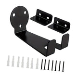 Maxbell Wooden Bike Rack Garage Iron Hanging Bicycle Stand Bicycle Wall Mount Hanger