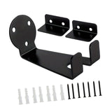 Maxbell Wooden Bike Rack Garage Iron Hanging Bicycle Stand Bicycle Wall Mount Hanger