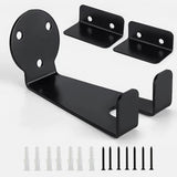 Maxbell Wooden Bike Rack Garage Iron Hanging Bicycle Stand Bicycle Wall Mount Hanger