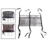 Maxbell Trampoline Shoes Storage Bag Portable Easy Setup Trampoline Storage Mesh Bag 2 Pockets