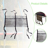 Maxbell Trampoline Shoes Storage Bag Portable Easy Setup Trampoline Storage Mesh Bag 2 Pockets