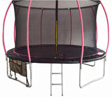 Maxbell Trampoline Shoes Storage Bag Portable Easy Setup Trampoline Storage Mesh Bag 3 Pockets
