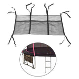 Maxbell Trampoline Shoes Storage Bag Portable Easy Setup Trampoline Storage Mesh Bag 3 Pockets