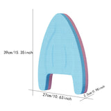 Maxbell Swimming Kickboard Outdoor Indoor Training Aid for Beginner Swimmers Workout pink blue