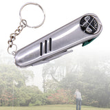 Maxbell Golf Divot Tool Souvenir Present Golf Pitch Fork for Gifts Exercise Training