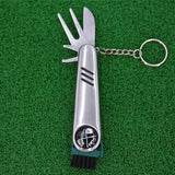 Maxbell Golf Divot Tool Souvenir Present Golf Pitch Fork for Gifts Exercise Training