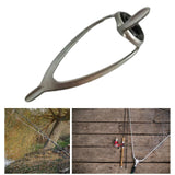 Maxbell Fishing Rod Guide Lightweight Double Foot Pole Guide for Fishing Replacement 30mm