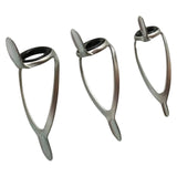 Maxbell Fishing Rod Guide Lightweight Double Foot Pole Guide for Fishing Replacement 30mm