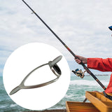 Maxbell Fishing Rod Guide Lightweight Double Foot Pole Guide for Fishing Replacement 35mm