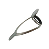 Maxbell Fishing Rod Guide Lightweight Double Foot Pole Guide for Fishing Replacement 40.3mm