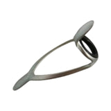 Maxbell Fishing Rod Guide Lightweight Double Foot Pole Guide for Fishing Replacement 40.3mm