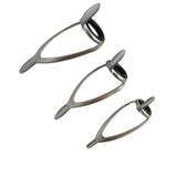 Maxbell Fishing Rod Guide Lightweight Double Foot Pole Guide for Fishing Replacement 40.3mm