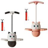 Maxbell Pogo Jump Ball Kids Adults High Jumping Toy for Body Training Outdoor Indoor White